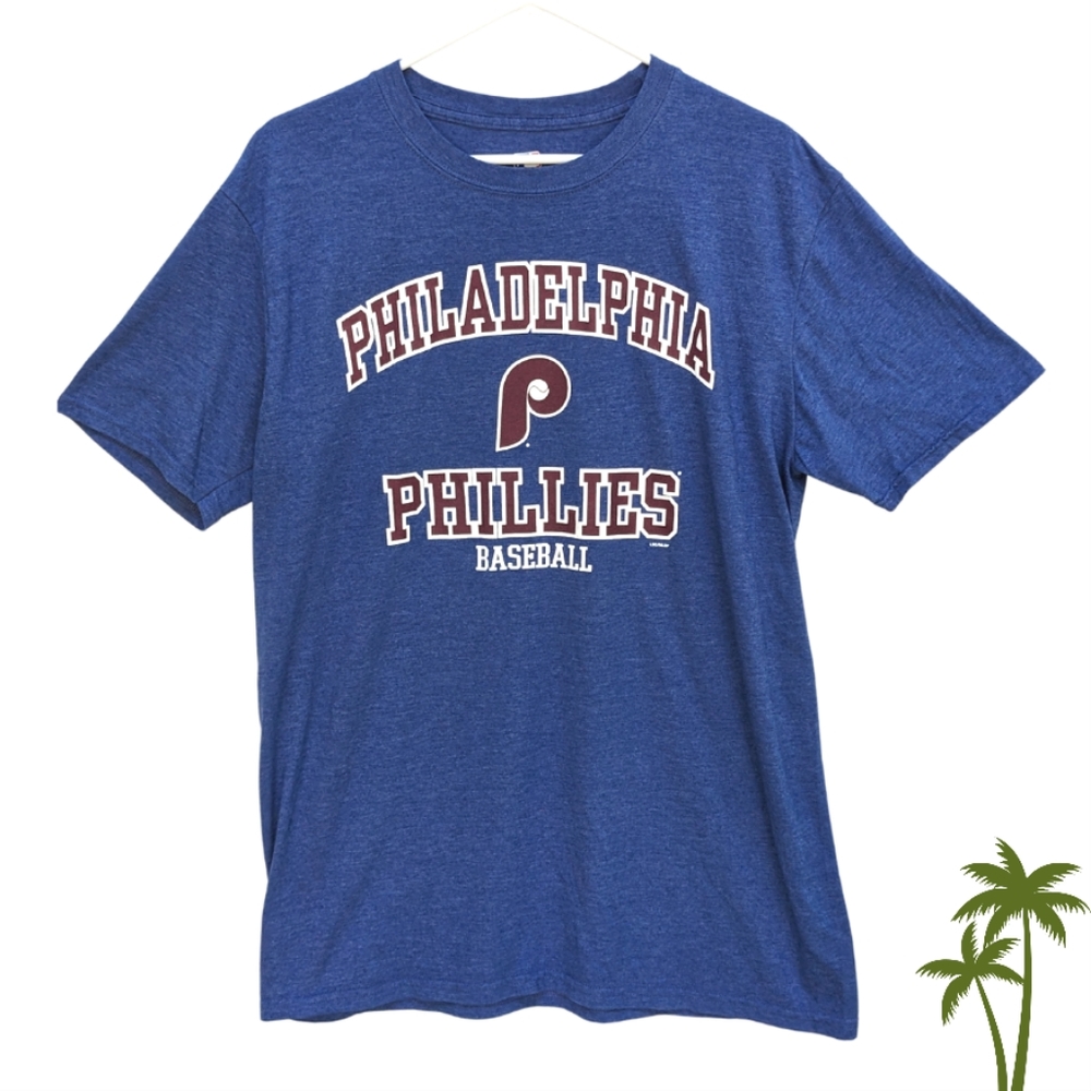MLB Phillies Genuine Merchandise T-Shirt Mens Size Large Baseball